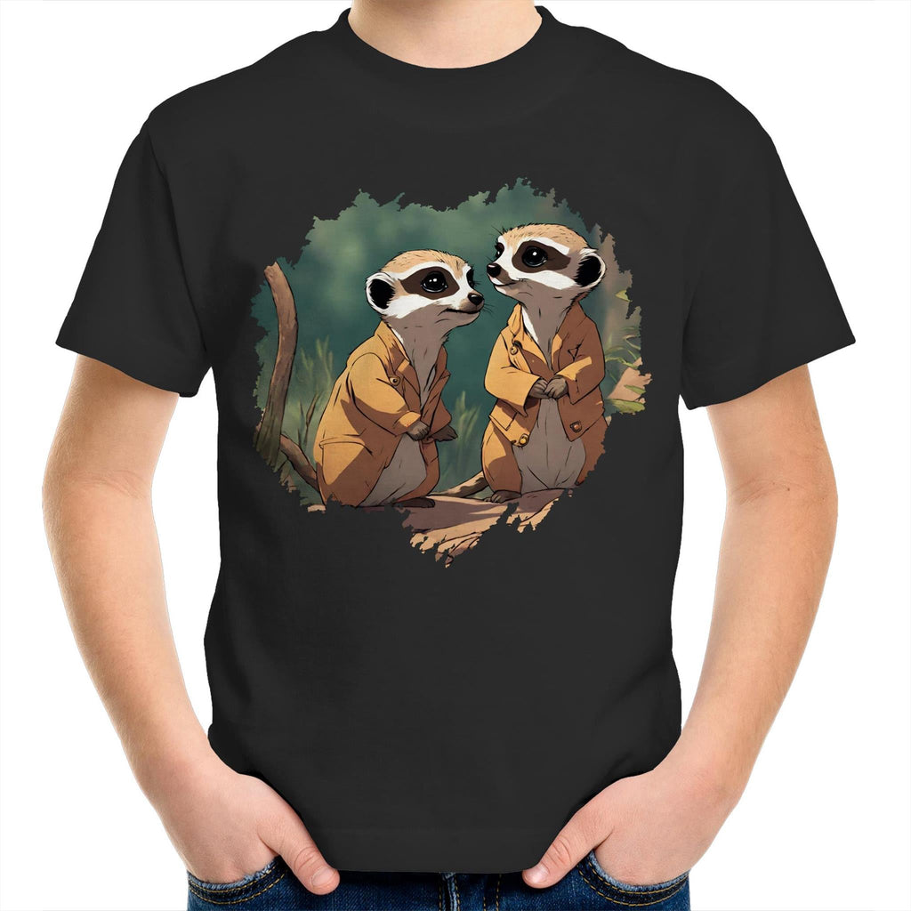 Meerkats AS Colour Kids Youth TShirt Ogo Merch