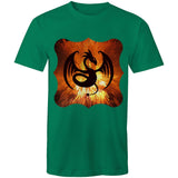 Volcanic Dragon AS Colour Staple Mens TShirt Ogo Merch