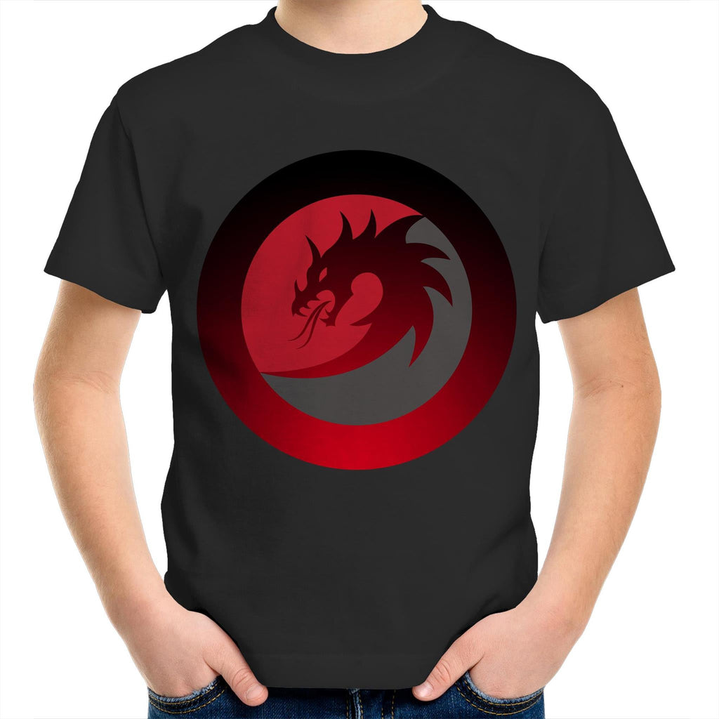 Dragon Shadow AS Colour Kids Youth TShirt Ogo Merch