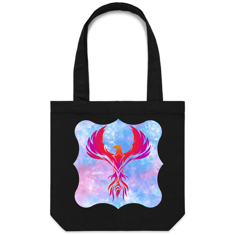 Red Phoenix Canvas Tote Bag Ogo Merch