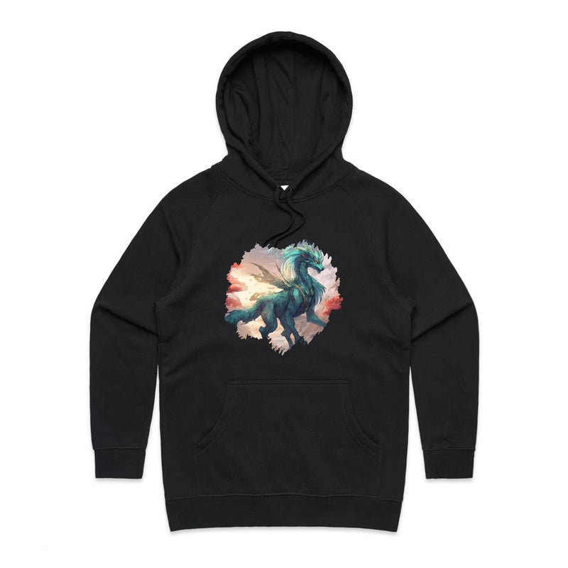 Beautiful Dragon AS Colour - Women's Supply Hood Ogo Merch