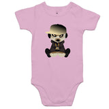 Meerkat in Cap AS Colour Mini Me - Baby Onesie Romper Ogo Merch