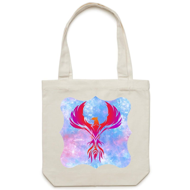 Red Phoenix Canvas Tote Bag Ogo Merch