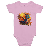 Baby Dragon AS Colour Mini Me Baby Onesie Romper Ogo Merch