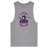 Meet my Family Angry Girl AS Colour Barnard - Mens Tank Top Tee Ogo Merch