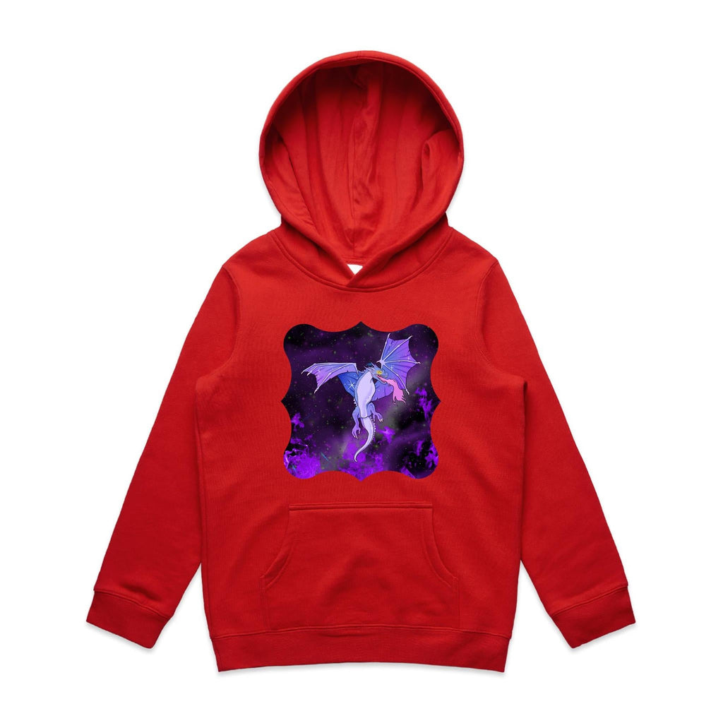 Purple Dragon AS Colour Youth Supply Hood Ogo Merch