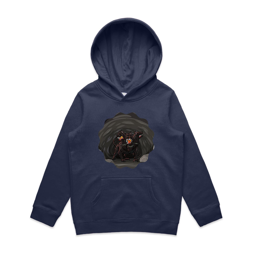 Cave Cerberus AS Colour Youth Supply Hood Ogo Merch