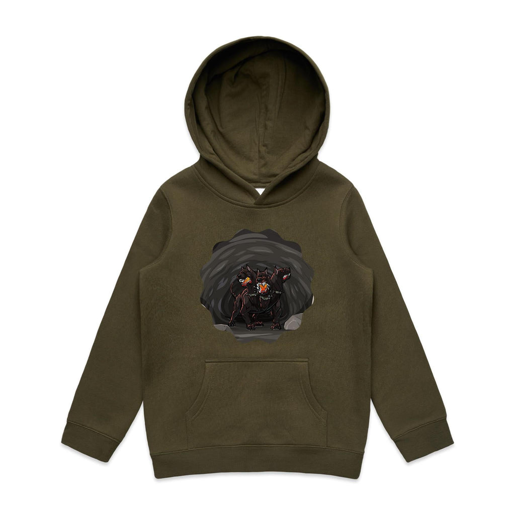 Cave Cerberus AS Colour Youth Supply Hood Ogo Merch