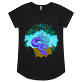 River Snake AS Colour Mali Womens Scoop Neck TShirt Ogo Merch