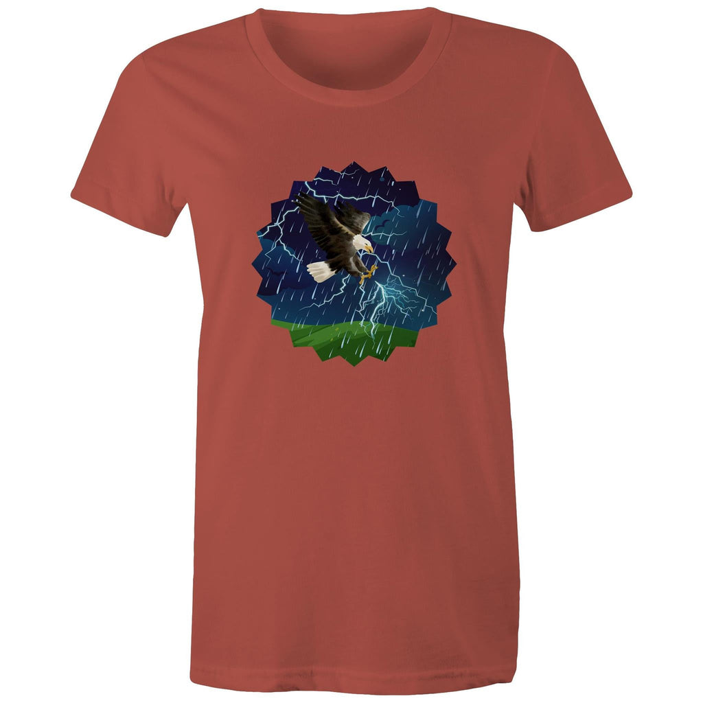 Lightning Eagle AS Colour - Women's Maple Tee Ogo Merch