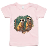 Meerkats AS Colour Infant Wee Tee Ogo Merch