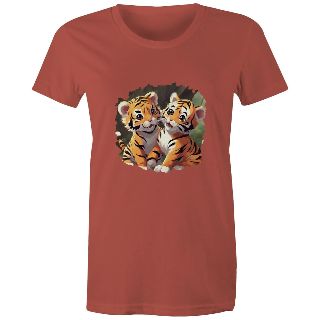 Baby Tigers AS Colour - Women's Maple Tee Ogo Merch