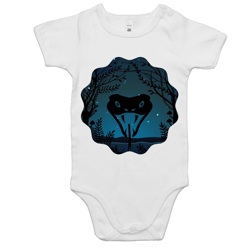 Snake Strike AS Colour Mini Me Baby Onesie Romper Ogo Merch