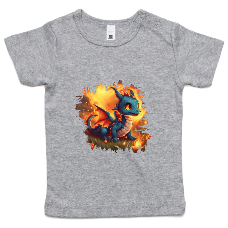 Baby Dragon AS Colour Infant Wee Tee Ogo Merch