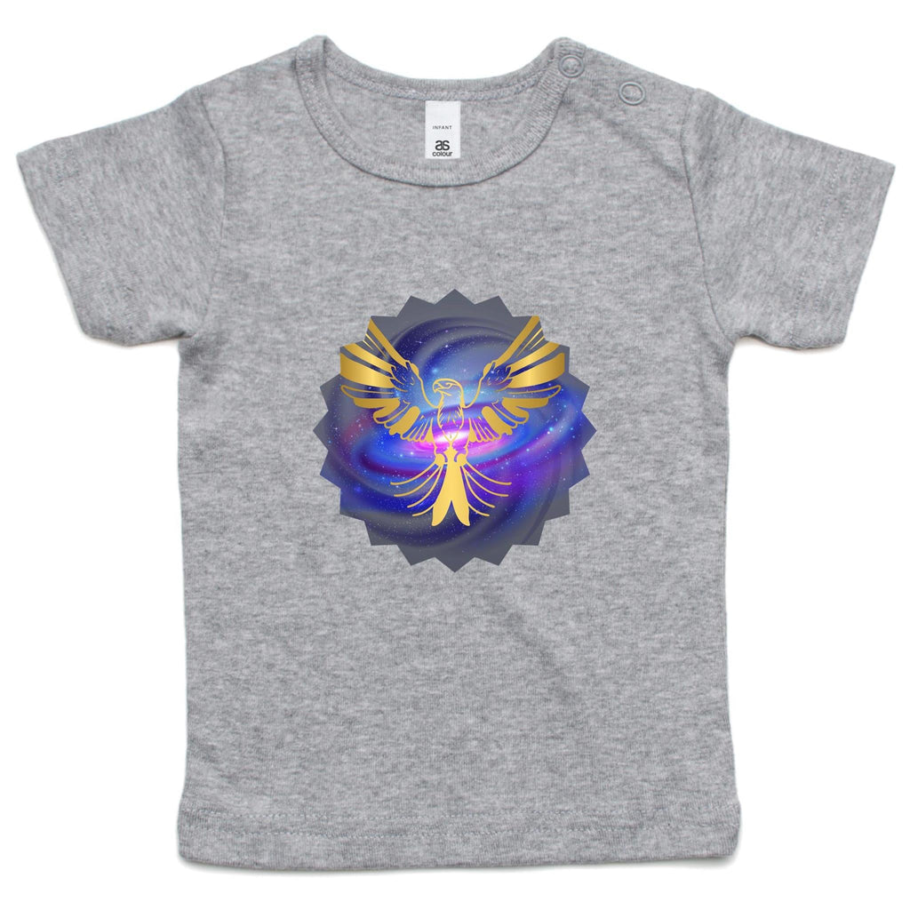 Gold Eagle AS Colour - Infant Wee Tee Ogo Merch