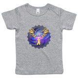 Gold Eagle AS Colour - Infant Wee Tee Ogo Merch