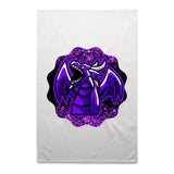 Shining Purple Dragon AS Colour Tea Towel Ogo Merch