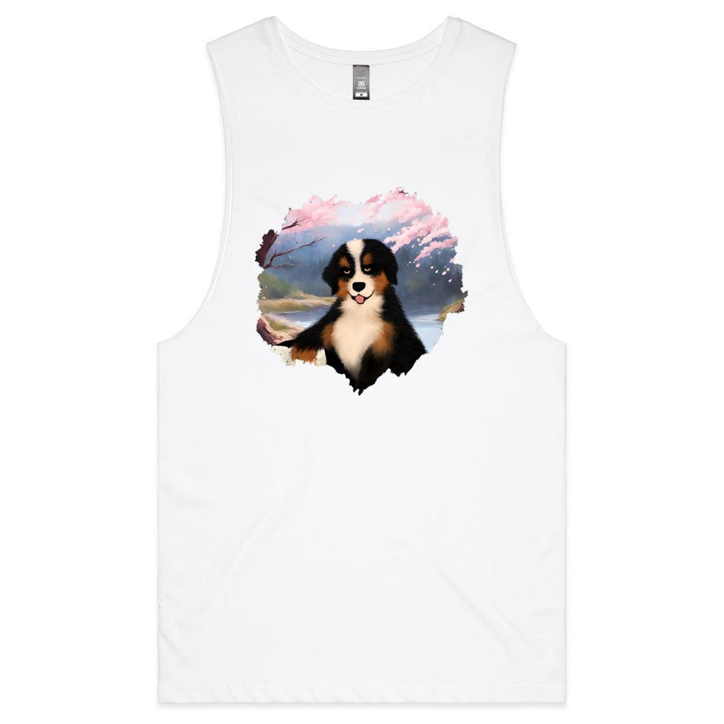 Dog AS Colour Barnard Mens Tank Top Tee Ogo Merch