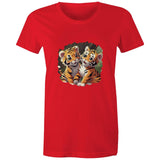 Baby Tigers AS Colour - Women's Maple Tee Ogo Merch