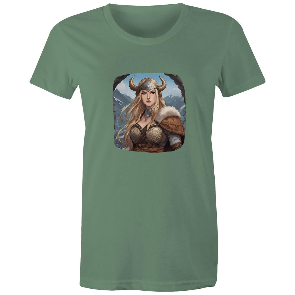 Viking Girl AS Colour - Women's Maple Tee Ogo Merch