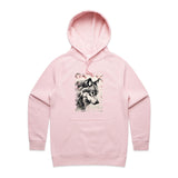 Wolf and Flowers AS Colour - Women's Supply Hood Ogo Merch