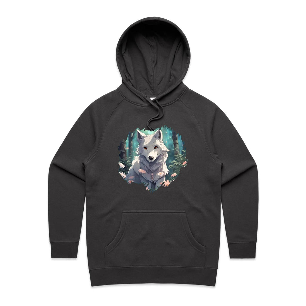 Wolf Print AS Colour - Women's Supply Hood Ogo Merch