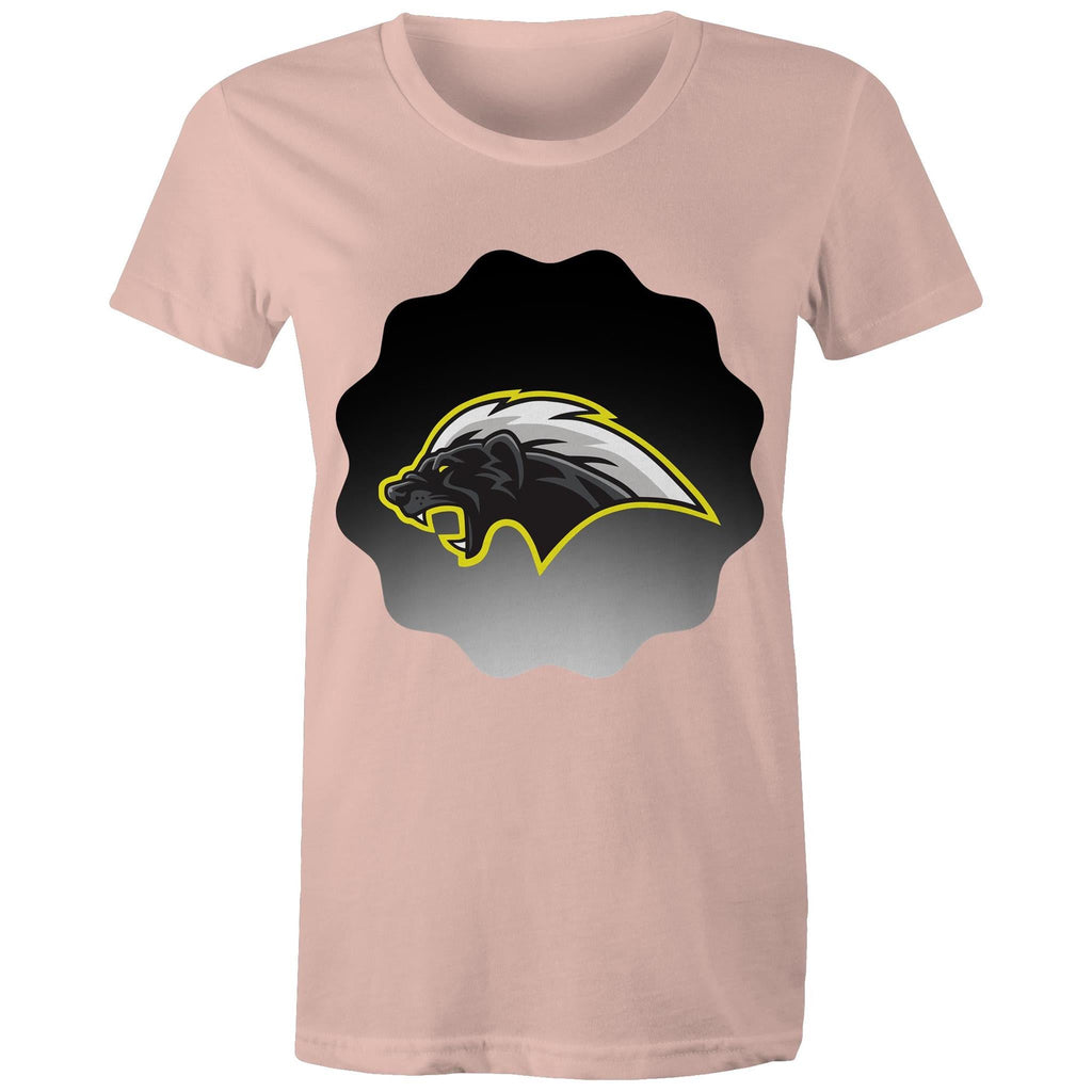 Honey Badger AS Colour Women's Maple Tee Ogo Merch