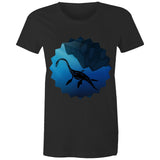 Plesiosaur AS Colour Women's Maple Tee Ogo Merch