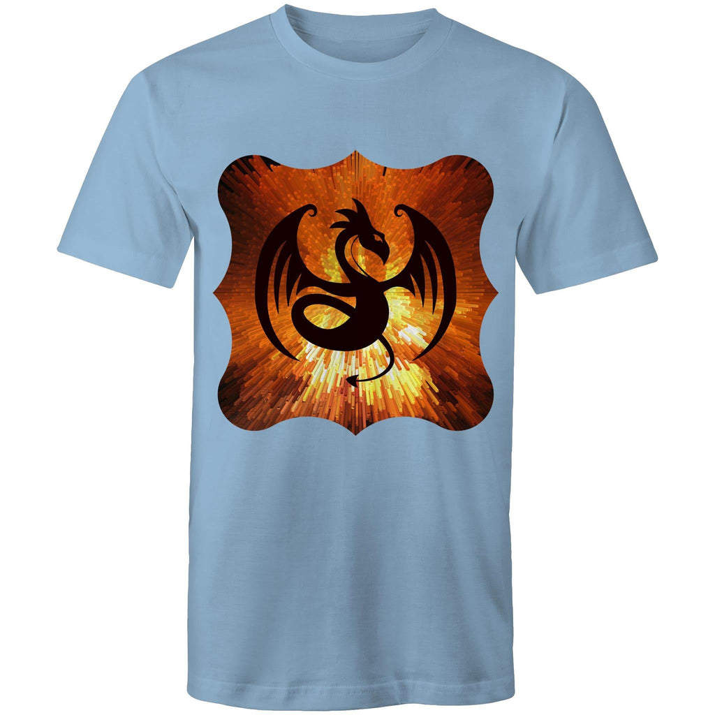 Volcanic Dragon AS Colour Staple Mens TShirt Ogo Merch