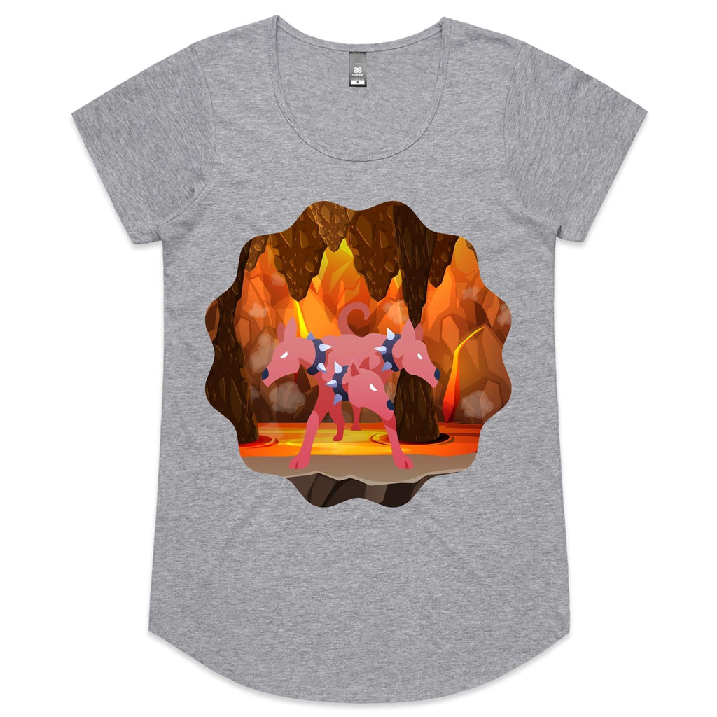 Lava Cerberus AS Colour Mali Womens Scoop Neck TShirt Ogo Merch