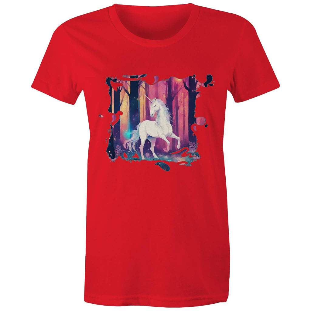 Unicorn AS Colour - Women's Maple Tee Ogo Merch