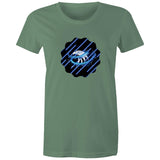 Blue Swirl Eagle AS Colour - Women's Maple Tee Ogo Merch