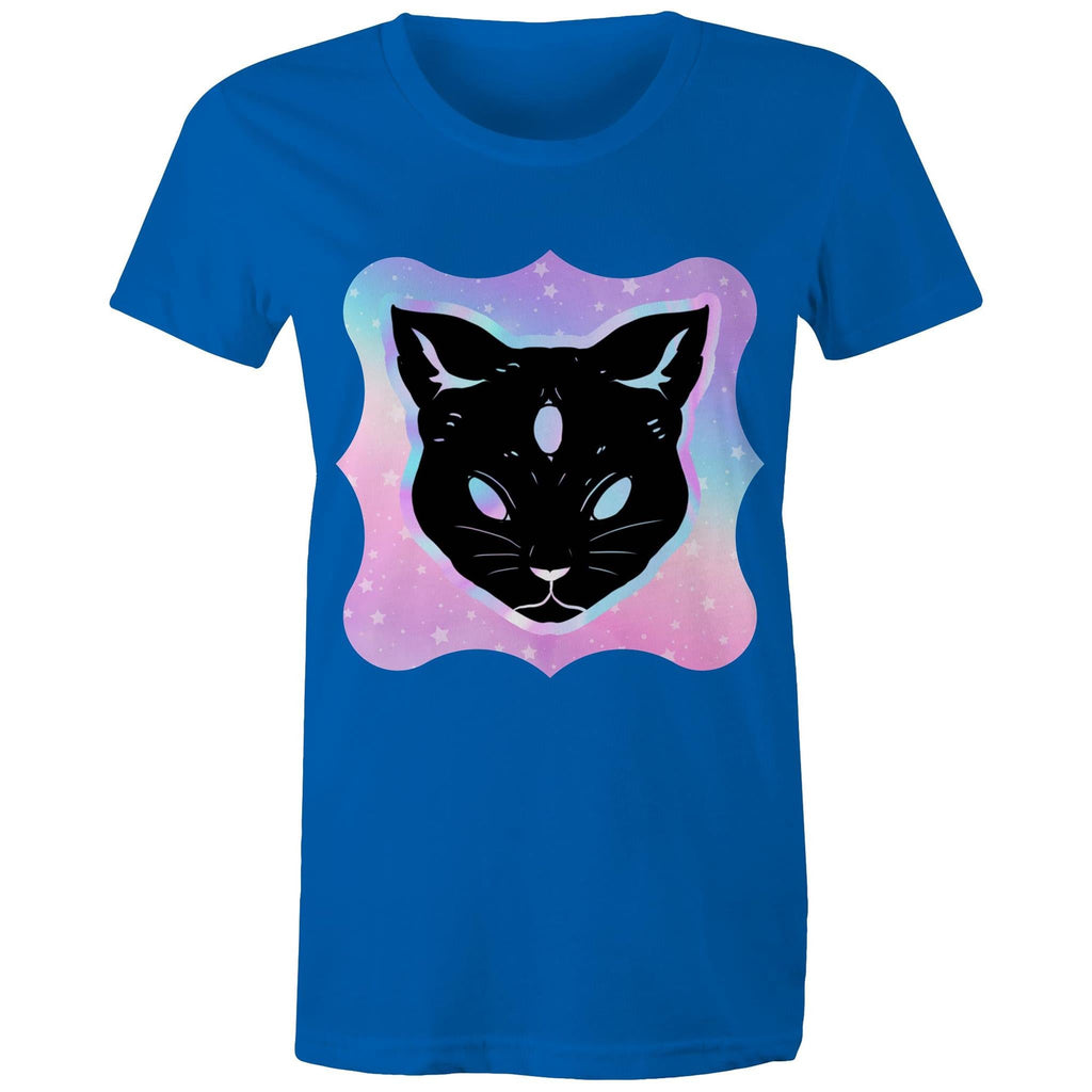 Psychic Cat AS Colour Women's Maple Tee Ogo Merch