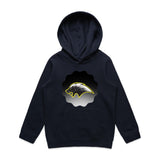 Honey Badger AS Colour Youth Supply Hood Ogo Merch