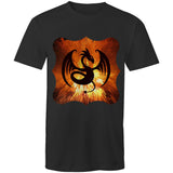 Volcanic Dragon AS Colour Staple Mens TShirt Ogo Merch