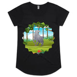 Hippogriff AS Colour Mali Womens Scoop Neck TShirt Ogo Merch