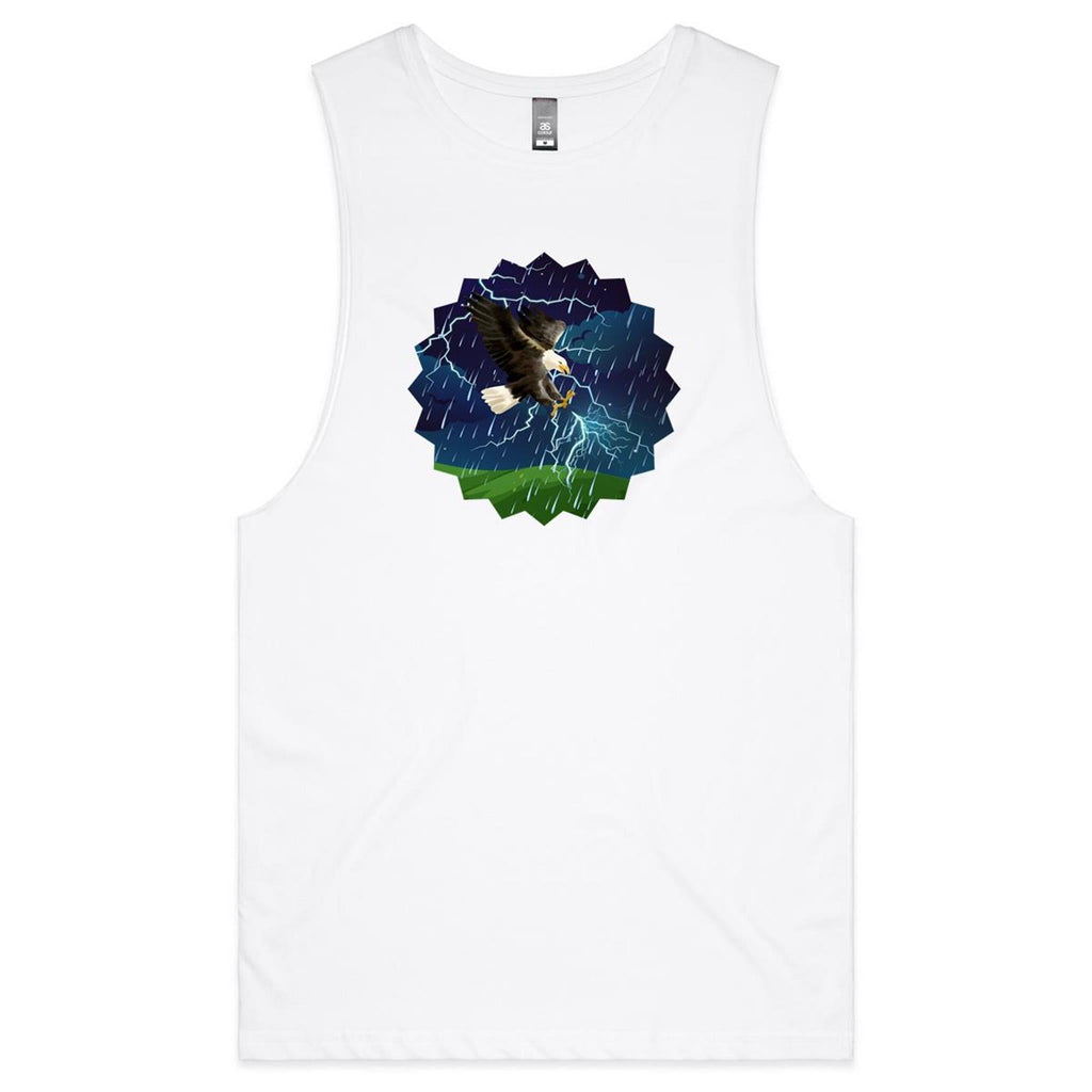 Lightning Eagle AS Colour Barnard - Mens Tank Top Tee Ogo Merch