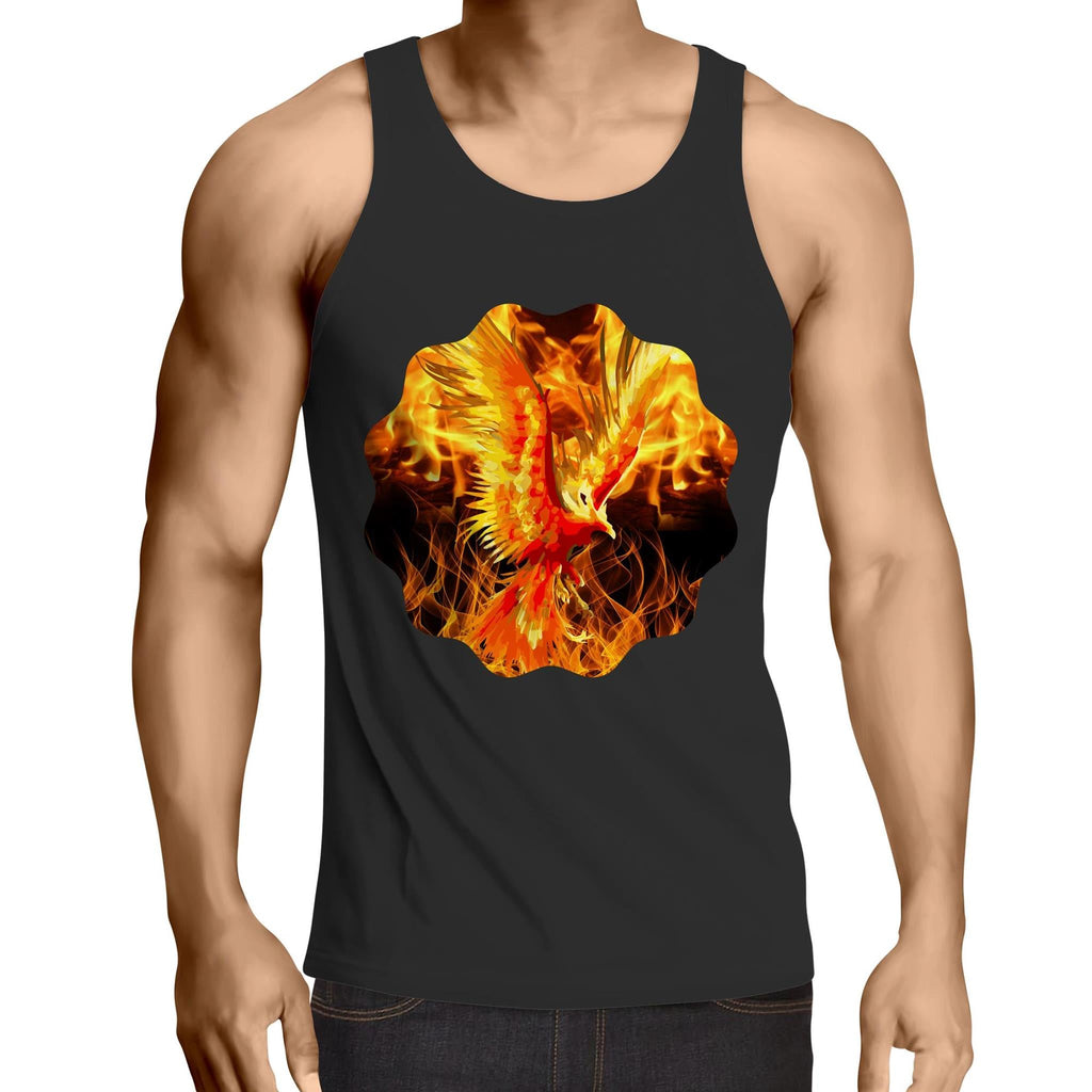 Flaming Phoenix Lowdown Tank Top Ogo Merch
