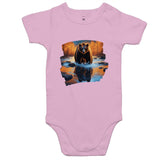 Water Bear AS Colour Mini Me - Baby Onesie Romper Ogo Merch