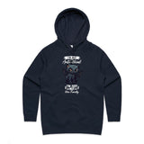 Antisocial Cat Monster AS Colour - Women's Supply Hood Ogo Merch