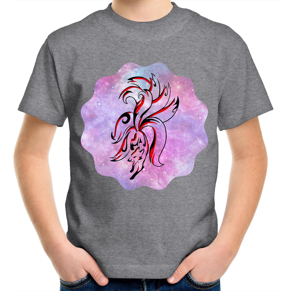 Nine Tailed Fox Kids Youth TShirt Ogo Merch