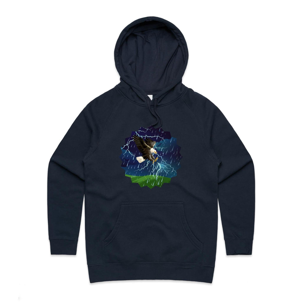 Lightning Eagle AS Colour - Women's Supply Hood Ogo Merch