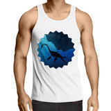 Plesiosaur AS Colour Lowdown Mens Singlet Top Ogo Merch