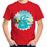 Beach Hydra AS Colour Kids Youth TShirt Ogo Merch