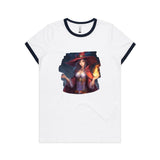 Witch AS Colour Women's Ringer Tee Ogo Merch