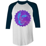 Blue Phoenix AS Colour Raglan 3/4 Sleeve TShirt Ogo Merch