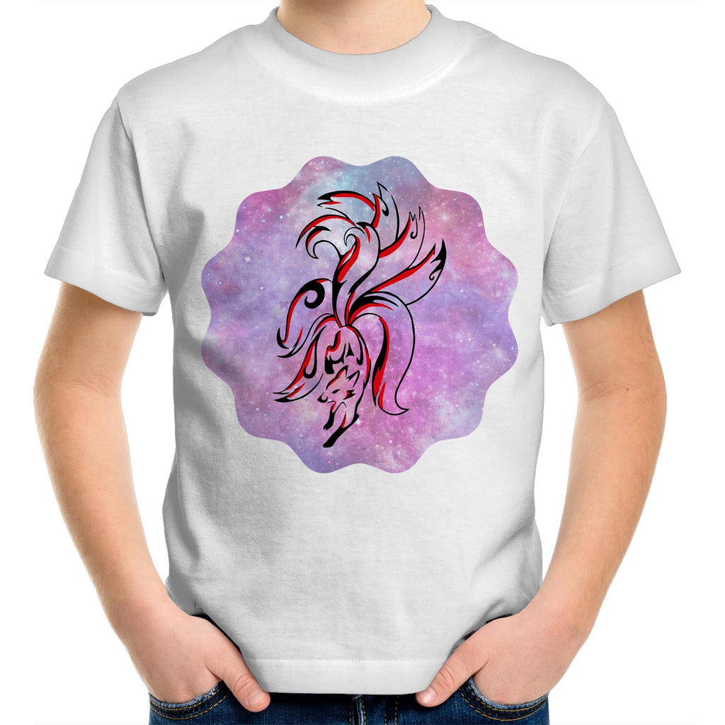 Nine Tailed Fox Kids Youth TShirt Ogo Merch
