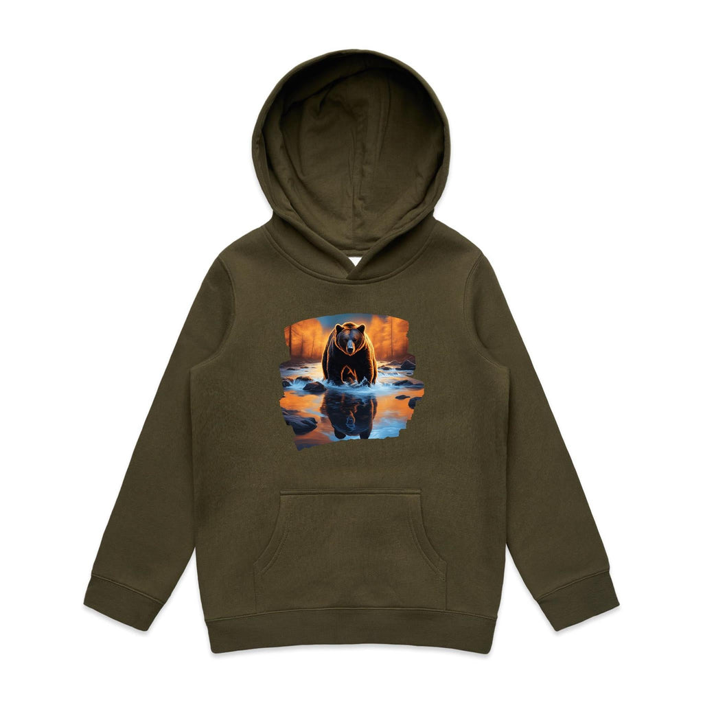 Water Bear AS Colour - Youth Supply Hood Ogo Merch