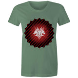 Glowing Cerberus AS Colour Women's Maple Tee Ogo Merch