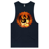Volcanic Dragon AS Colour Barnard Mens Tank Top Tee Ogo Merch
